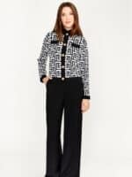 Frank Lyman Jakke - Black-White 3 ny