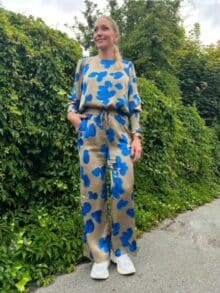 Love & Divine Bluse Love738-13 - Sand-Blå