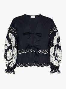 Sissel Edelbo Bluse Martha - Sort