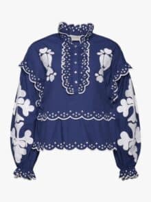 Sissel Edelbo Bluse Ally - Navy