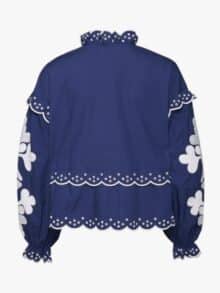 Sissel Edelbo Bluse Ally - Navy1