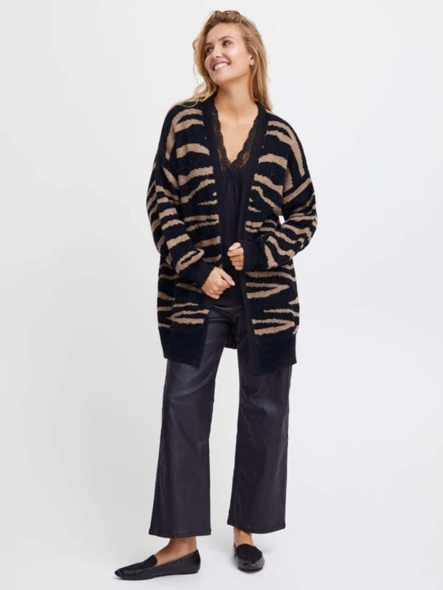 Ofelia Cloe cardigan bordeaux main image 0