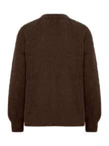 Sorbet Strik Cardigan - Brun 2 ny