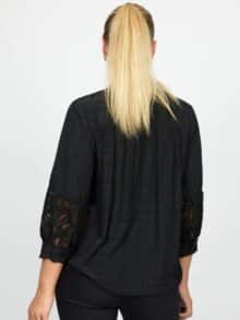 2-Biz Bluse Miolina - Sort1