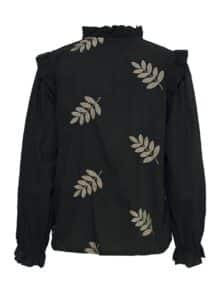Sorbet Bluse SbGoldie - Sort1