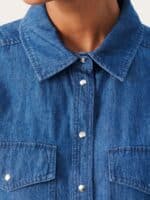 Part Two Filuca Bluse - Blue Denim 3 ny
