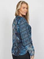 2 biz Bluse hanso.ES24 - Blue MIx 3 ny