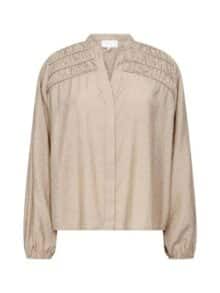 Levete Room bluse LR-FILICA - Beige 1 ny