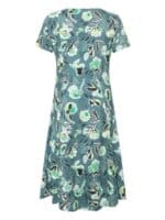 Mansted Silvia Kjole - Dark Turquoise 2 ny