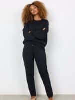 Soya SC-Banu Sweat Bukser - Black 4 ny