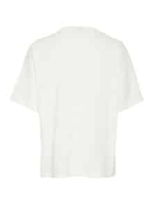 Fransa Frkoko T- Shirt - Blanc de blan 2 ny