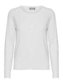 Fransa Zubasic Cardigan - Antique White 1 ny