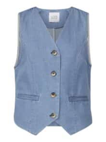 Love & Divine Denim vest - Denim Blue 1 ny