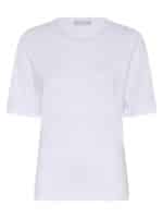 Micha Basic Cotton T-Shirt - Bright White 1 ny