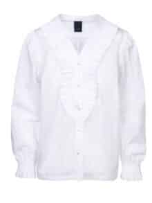 One Two Luxzuz Romia skjorte 7689 - white