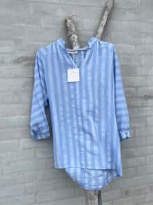 Cabana Living Asoni Bluse - Sky Stripe 1 ny