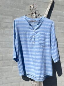 Cabana Living Salin Bluse - Sky Stripe 1 ny