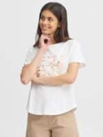 Fransa FRALLI T-Shirt - White 3 ny