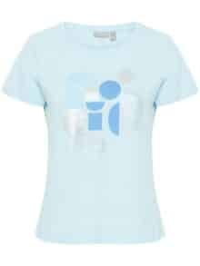 Fransa FRJUNA T-shirt - Blue 1 ny