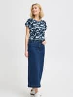 Fransa FRSEEN T-Shirt 20610634 - Navy Blazer4