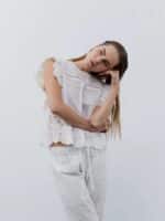 Sofie schnoor top s212135 - Hvid