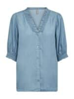 Soya SC-Liv Bluse - Light Denim 1 ny