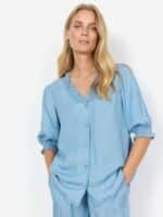 Soya SC-Liv Bluse - Light Denim 3 ny