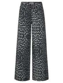 Co'Coture LeoCC Wide pant - Dark Grey