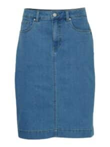 Fransa Denim Nederdel Fxdenima - Blue 1 ny