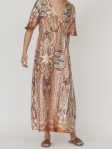 Love & Divine kjole love1134-2 - Burned Paisley 1
