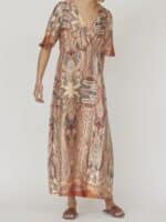 Love & Divine kjole love1134-2 - Burned Paisley 2