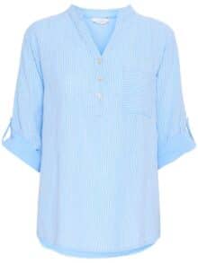 Sorbe Sbalexa Stribe Bluse - Blue Stribe 1 ny