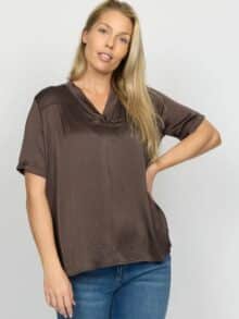 2 Biz Bluse Selmia - Brown