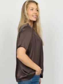 2 Biz Bluse Selmia - Brown1