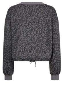 Co'Couture Cropss Sweat - Mid Grey1