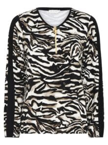 Micha Bluse - Off White Black 1 ny
