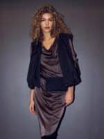 Nü Vanilla Tunic Dress - Dark Brown 3 ny