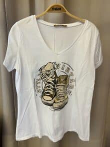 Boho Love T-shirt B1115 - Gold