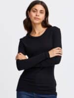 Fransa Bluse Frisabella - Black 3 ny