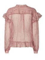 Love & Divine Love1034-5 Bluse - Ruby-White 4