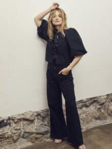 Co ´Couture Jeans PinCC Wide - Black 2 ny