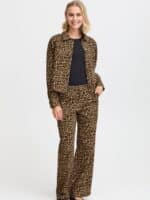 Fransa Jakke Fxtwinni - Black Brown 3 ny