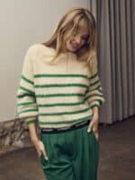 Co ´Couture Strik CoralieCC - Bone Green 3 ny
