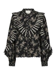 Gossia TimiaGo Bluse - Black:Gold