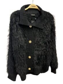 Qnuz Renne Cardigan 8975 - Sort