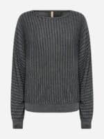 Soya Concept Bluse Sc-Violetta - Sort Sølv 1 ny