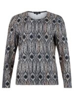 Sunday bluse 6131 - Sort