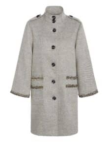 Bruuns Bazaar blazer jakke Casja BBw4199 - Black White 1