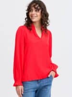 Fransa Bluse Frdaina - Rød2