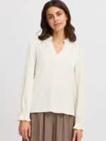 Fransa Bluse Frdaina - White2